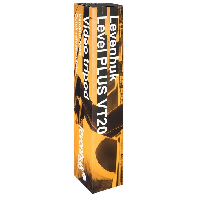 Levenhuk 78398 VT20 Treppiede 3 gambe Altezza max 165 cm Peso max 10 Kg colore Nero
