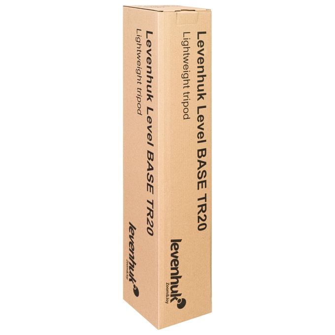 Levenhuk 78394 Level BASE TR20 Treppiede Universale 3 Sezioni Altezza 49 140 cm Carico 5 Kg colore Nero
