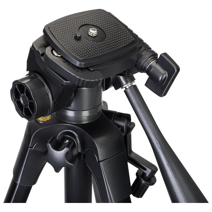 Levenhuk 78394 Level BASE TR20 Treppiede Universale 3 Sezioni Altezza 49 140 cm Carico 5 Kg colore Nero