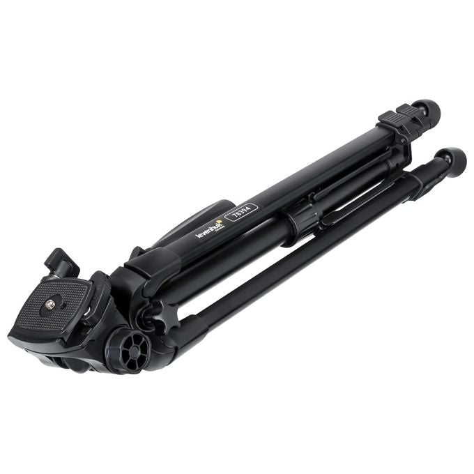 Levenhuk 78394 Level BASE TR20 Treppiede Universale 3 Sezioni Altezza 49 140 cm Carico 5 Kg colore Nero