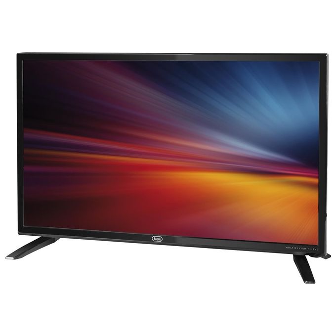 Trevi LTV 2401 SA2 TV LED 24'' HD DVB-T2 10bit DVB-S2 USB HDMI VGA 12V colore Nero