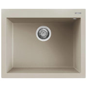 Elleci LKQ11095 Quadra 110 Lavello Keratek 1 Vasca 61 cm Champagne
