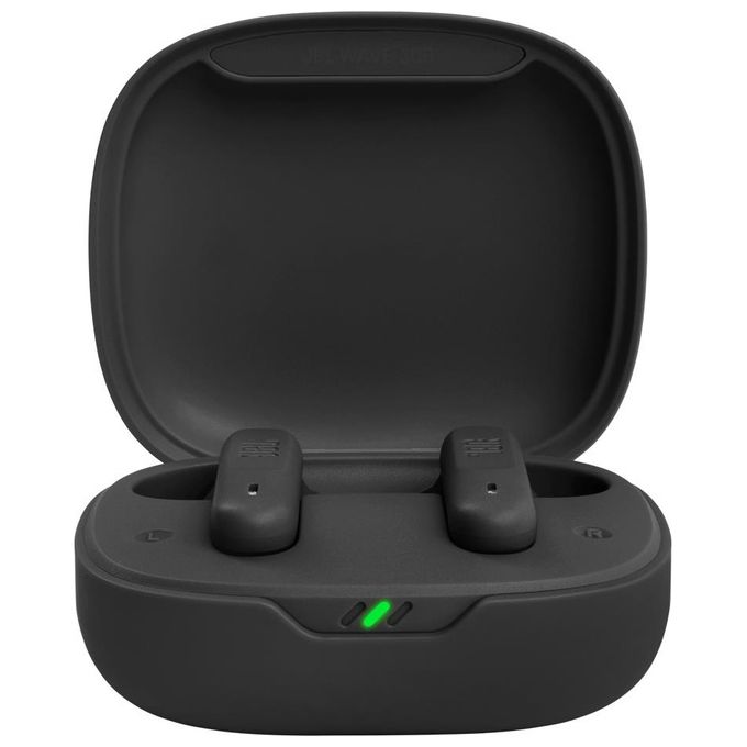 JBL Wave 300 TWS Cuffie In-Ear True Wireless Bluetooth Auricolari senza Fili con Microfono Integrato per Musica Chiamate e Sport Custodia di Ricarica Nero