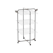 Colombo New Scal ST194-3 CPF Alpina Stendibiancheria a Torre 30 m con Ruote Portagrucce Ripiegabile colore Nero