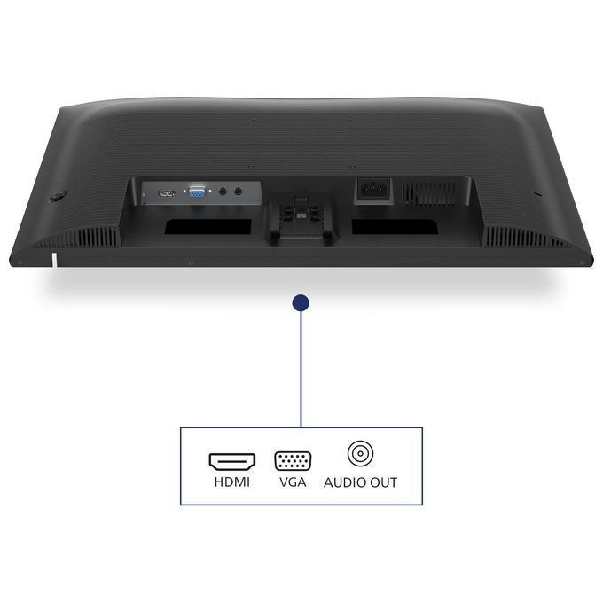 Philips 24E1N1100A Serie 1000 Monitor 23.8'' Full HD IPS 1920x1080 100Hz 1ms Altoparlanti HDMI VGA colore Nero