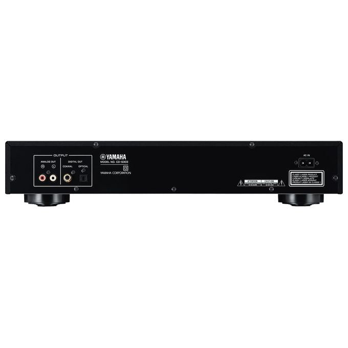 Yamaha CD-S303 Lettore CD HiFi DAC 192kHz 24bit Pure Direct USB FLAC MP3 WMA LPCM colore Nero