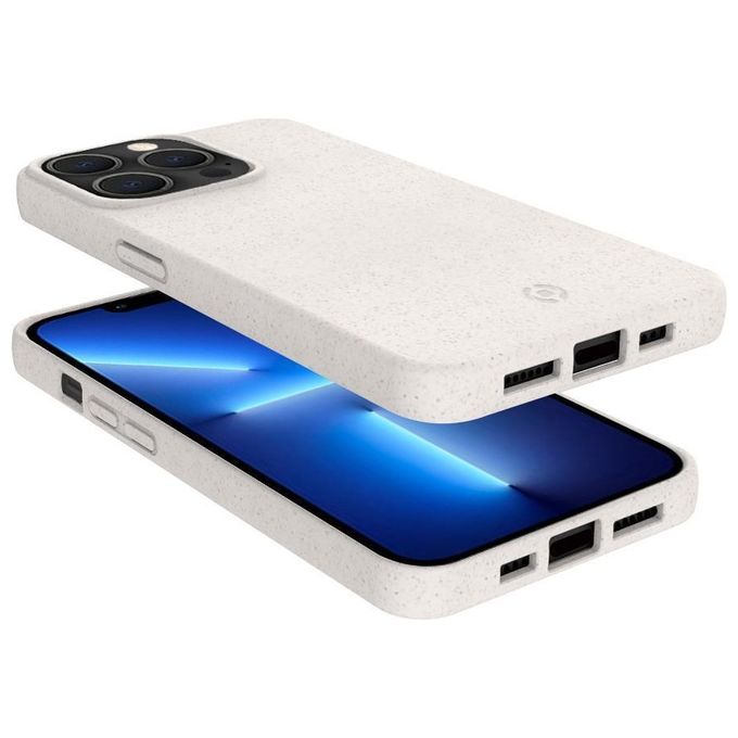 Celly Earth Cover per iPhone 13 Pro Bianc