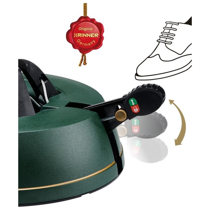 Krinner Comfort S Base per Albero di Natale fino a 2,2mt 11cm