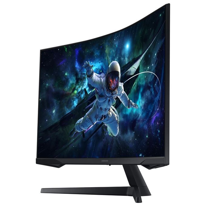Samsung LS32CG552EUXEN Odyssey G5 Monitor Gaming Curvo 32'' QHD 2560x1440 VA 165Hz 1ms HDR10 AMD FreeSync colore Nero