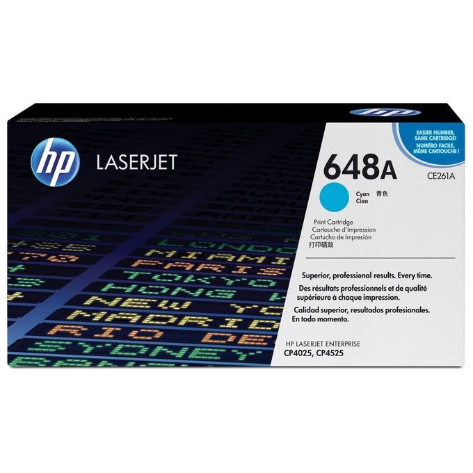 Hp toner ciano 11000 pagine per clj cp4025-cp4525