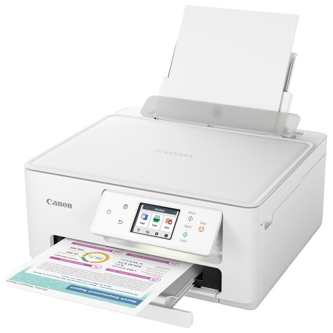 Canon TS7650I PIXMA Stampante Multifunzione Inkjet A4 1200x1200 DPI Wi-Fi Fronte Retro LCD Touch colore Bianco