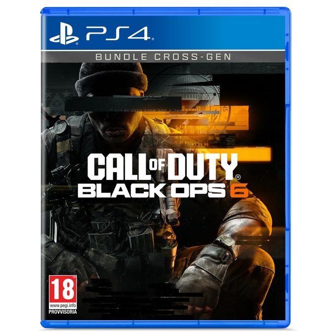 Activision Call of Duty Black Ops 6 Videogioco PS4 Sparatutto Campagna Multiplayer Zombi Supporto Fisico Blu-ray Italiano