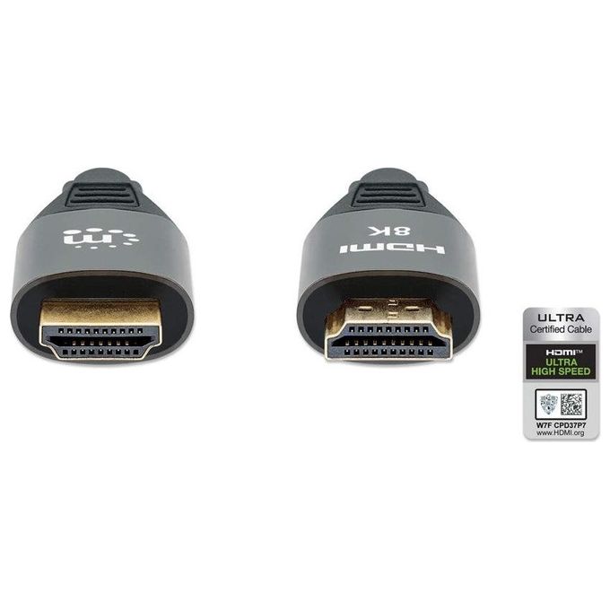 Techly Cavo HDMI 1mt HDMI Tipo A Standard Nero