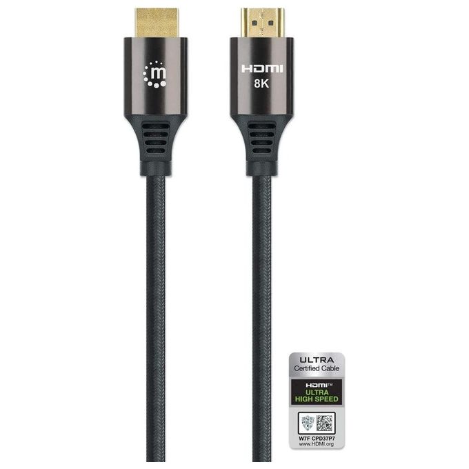 Techly Cavo HDMI 1mt HDMI Tipo A Standard Nero