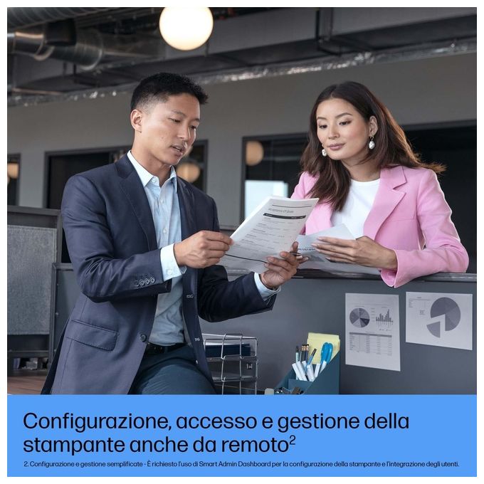 HP 3G652F LaserJet Pro 3002dw Stampante Laser Monocromatica A4 Fronte Retro 33 ppm 1200x1200 DPI Wi-Fi Ethernet USB 250 Fogli colore Bianco