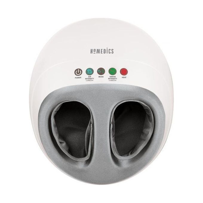 HoMedics FMS-350H-EU Air Pro Shiatsu Massaggiatore Plantare Compressione Aria Calore 3 Programmi colore Grigio