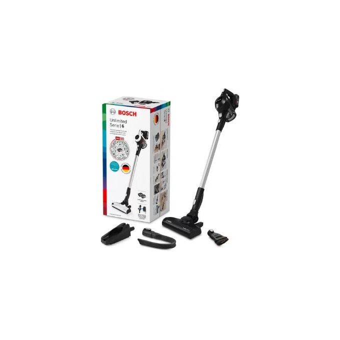 Bosch BBS611BSC Serie 6 Aspirapolvere a bastone 2 in 1 senza sacchetto 18V 30 min autonomia colore Nero