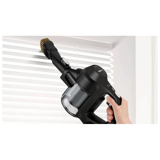 Bosch BBS611BSC Serie 6 Aspirapolvere a bastone 2 in 1 senza sacchetto 18V 30 min autonomia colore Nero
