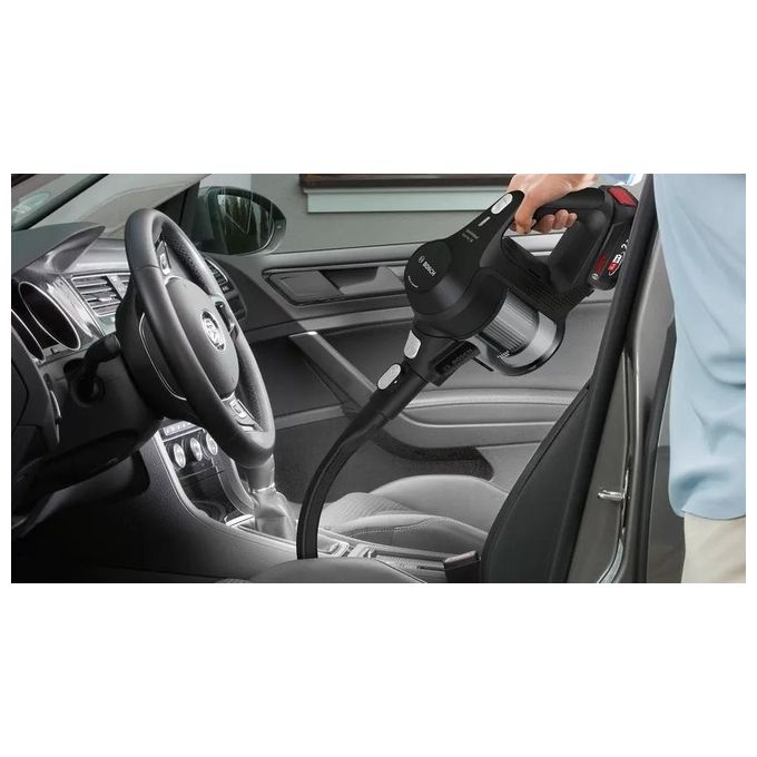 Bosch BBS611BSC Serie 6 Aspirapolvere a bastone 2 in 1 senza sacchetto 18V 30 min autonomia colore Nero