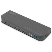 Digitus DS-12890 Switch KVM 4 porte 4K60Hz 4x DP in 1x DP HDMI out colore Nero