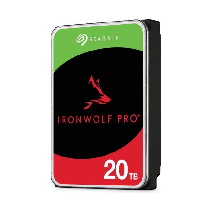 Seagate ST20000NT001 IronWolf Pro Disco Rigido Interno 20 TB 7200 rpm 256 MB 3.5'' colore Nero