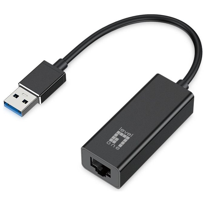 LevelOne USB-0401 Scheda di Rete e Adattatore 1000 Mbit-s