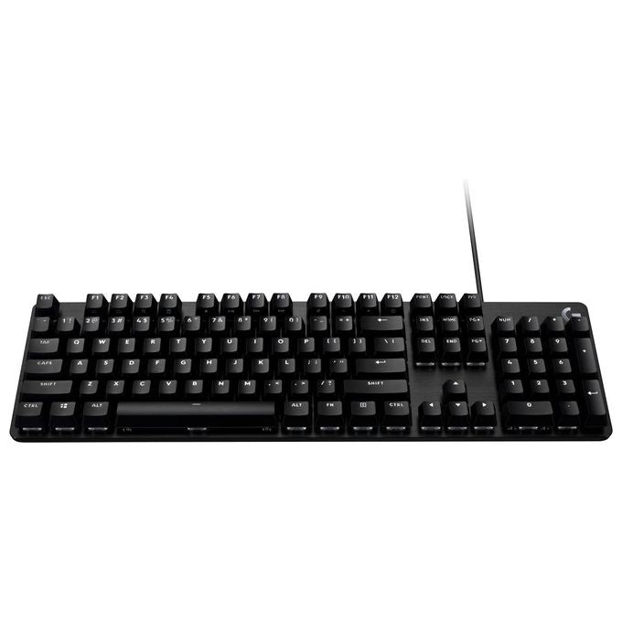 Logitech G 920-010805 G413 SE Tastiera Meccanica Gaming Full Size Switch Tattili Retroilluminazione LED Bianca Anti-Ghosting Telaio Alluminio colore Nero