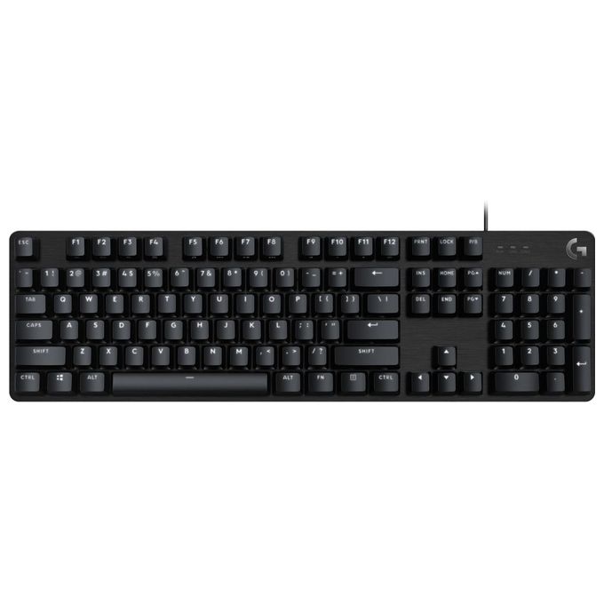 Logitech G 920-010805 G413 SE Tastiera Meccanica Gaming Full Size Switch Tattili Retroilluminazione LED Bianca Anti-Ghosting Telaio Alluminio colore Nero