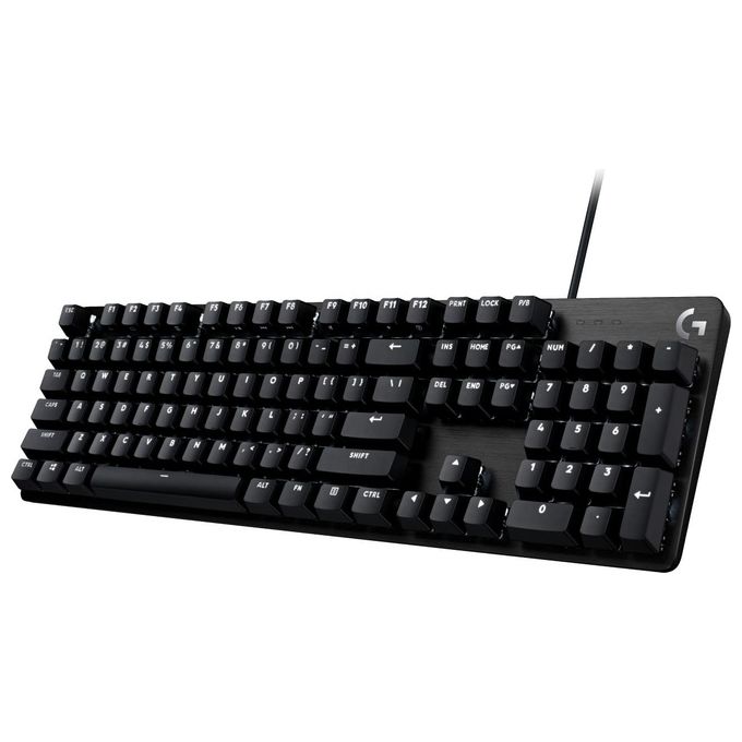 Logitech G 920-010805 G413 SE Tastiera Meccanica Gaming Full Size Switch Tattili Retroilluminazione LED Bianca Anti-Ghosting Telaio Alluminio colore Nero