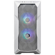 Cooler Master TD300-WGNN-S00 MasterBox TD300 Mesh Case per PC con Ventole ARGB SickleFlow 120 mm Supporto Micro-ATX Mini-ITX colore Bianco