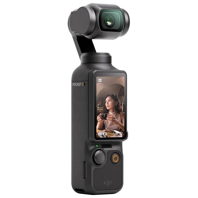 DJI CP.OS.00000301.01 Osmo Pocket 3 Action Cam Gimbal 3 assi CMOS 1'' 4K 120fps 9,4 MP colore Nero