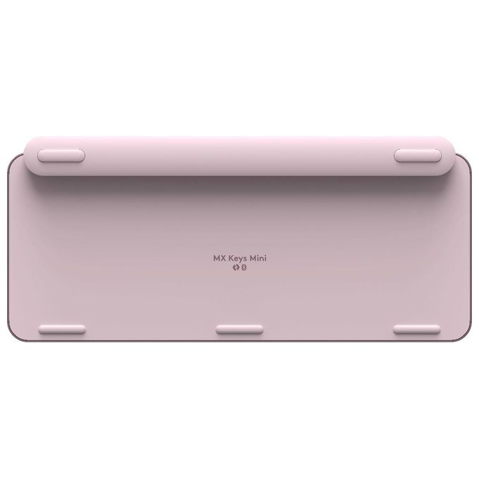 Logitech 920-010812 MX Keys Mini Tastiera Illuminata Wireless Retroilluminata Bluetooth Multi dispositivo colore Rosa