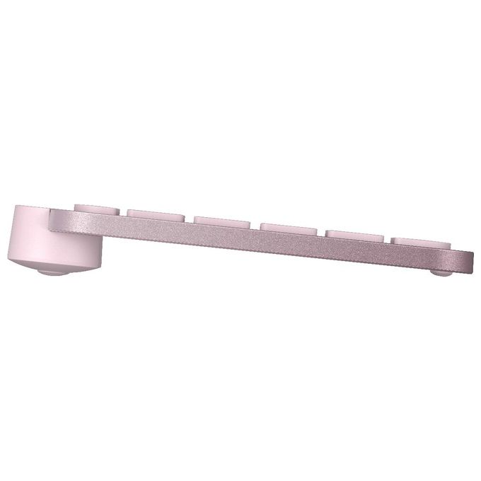 Logitech 920-010812 MX Keys Mini Tastiera Illuminata Wireless Retroilluminata Bluetooth Multi dispositivo colore Rosa
