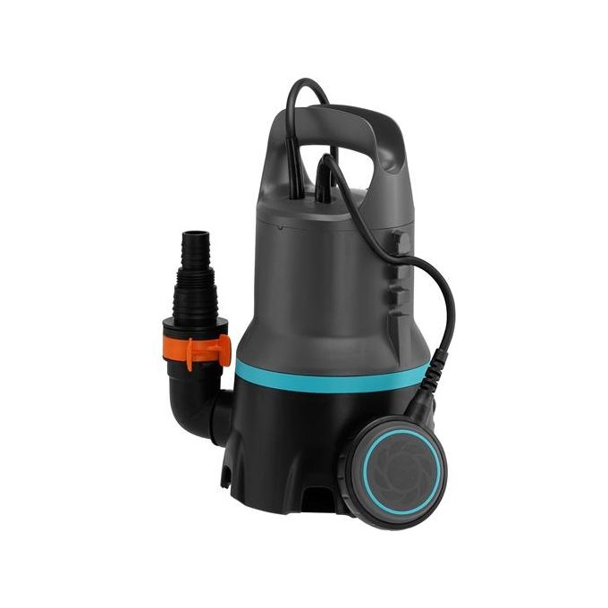 Gardena 9041-20 Flood Set 9000 Pompa di Drenaggio 300 W 9000 l-h 6 m 1 1-2'' IPX8 colore Nero