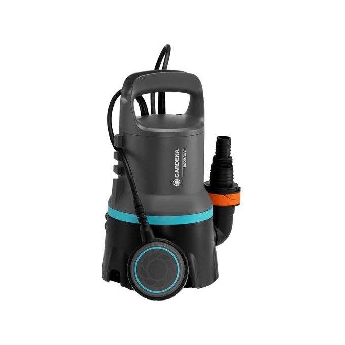 Gardena 9041-20 Flood Set 9000 Pompa di Drenaggio 300 W 9000 l-h 6 m 1 1-2'' IPX8 colore Nero