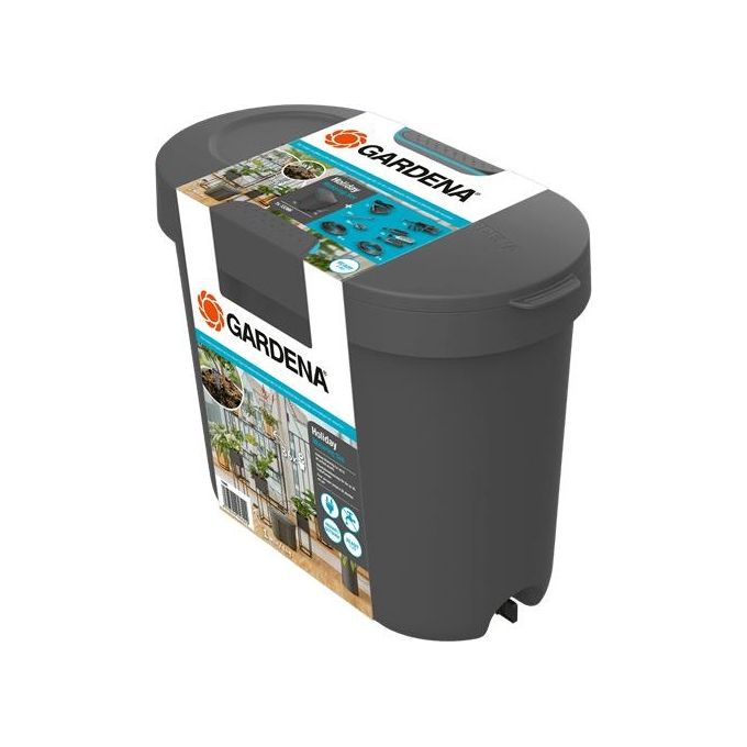 Gardena Set Irrigazione Vacanze con Contenitore Riserva Acqua