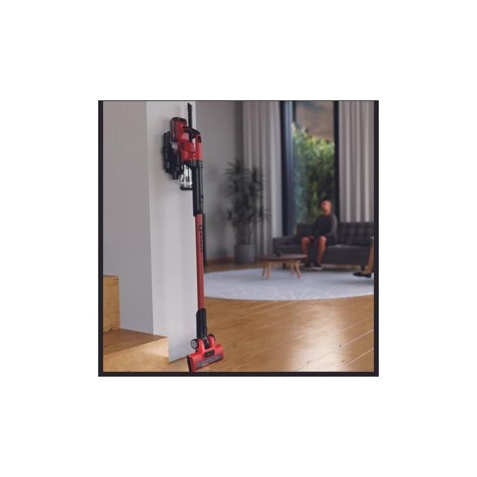 Einhell TE-SV 18 LI-SOLO Aspirapolvere a bastone 2 in 1 Senza sacchetto 0,6 L 18 V modalita' ECO BOOST colore Nero Rosso