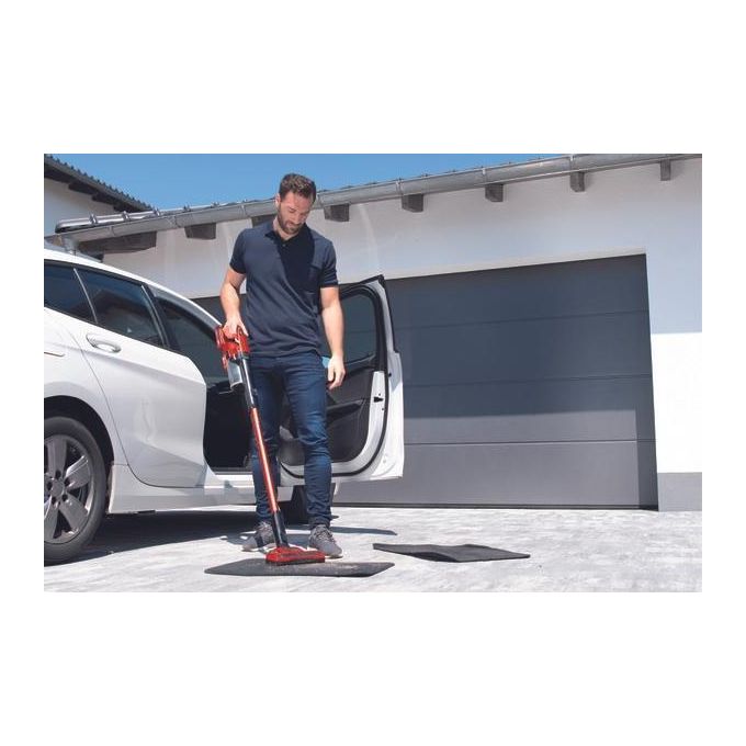 Einhell TE-SV 18 LI-SOLO Aspirapolvere a bastone 2 in 1 Senza sacchetto 0,6 L 18 V modalita' ECO BOOST colore Nero Rosso