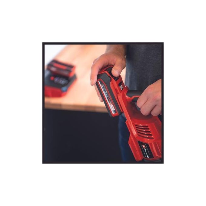 Einhell TE-SV 18 LI-SOLO Aspirapolvere a bastone 2 in 1 Senza sacchetto 0,6 L 18 V modalita' ECO BOOST colore Nero Rosso