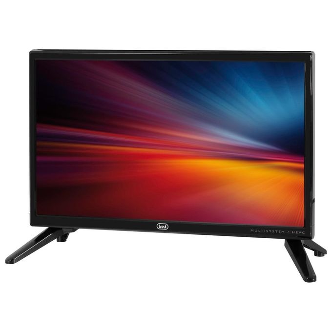 Trevi LTV 1904 SA2 TV LED 19'' HD DVB-T2 DVB-S2 H.265 Alimentazione 12V CI+ colore Nero