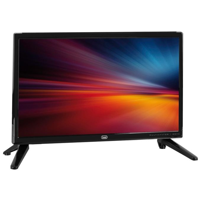 Trevi LTV 1904 SA2 TV LED 19'' HD DVB-T2 DVB-S2 H.265 Alimentazione 12V CI+ colore Nero