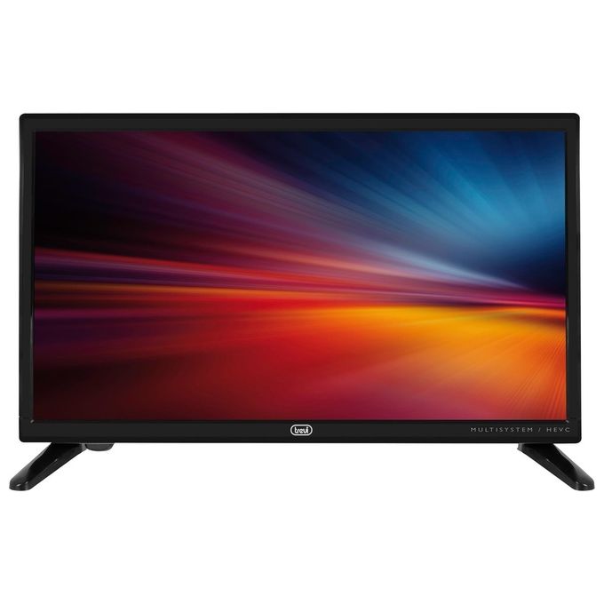 Trevi LTV 1904 SA2 TV LED 19'' HD DVB-T2 DVB-S2 H.265 Alimentazione 12V CI+ colore Nero