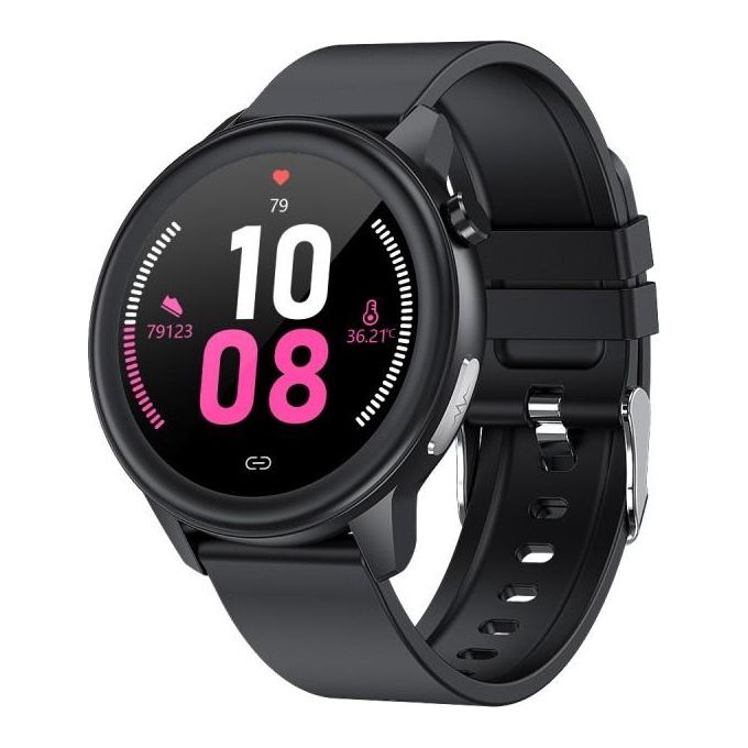 Maxcom FW46 Xenon Smartwatch 1.3'' Display TFT IP67 Bluetooth 4.2 Monitoraggio Salute 14 giorni colore Nero