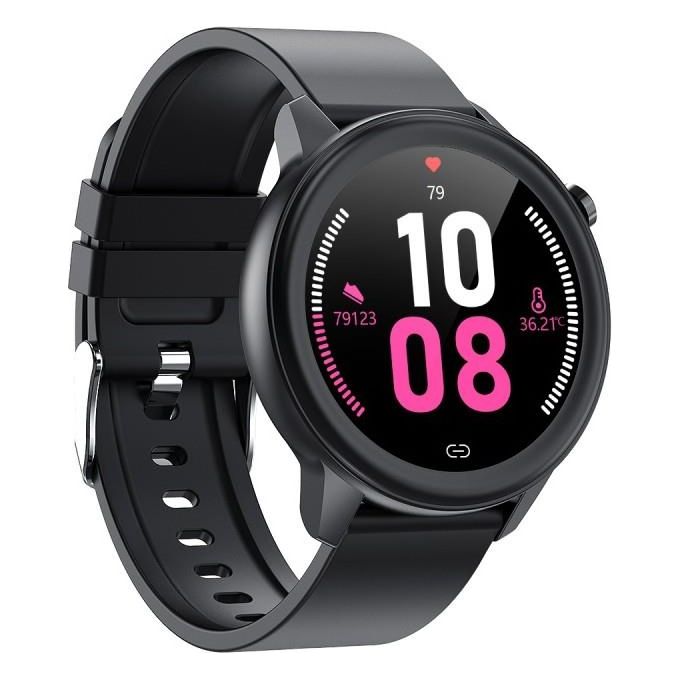Maxcom FW46 Xenon Smartwatch 1.3'' Display TFT IP67 Bluetooth 4.2 Monitoraggio Salute 14 giorni colore Nero