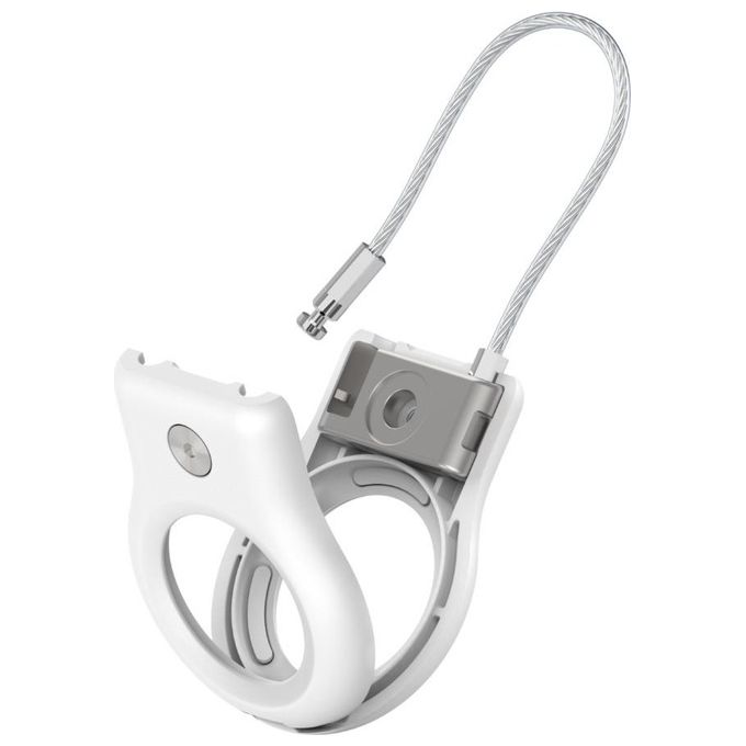 Belkin MSC009BTWH Secure Holder Wire Loop per Apple AirTag Bianco