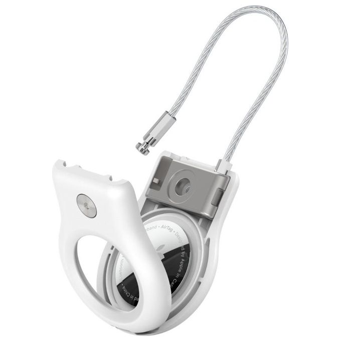 Belkin MSC009BTWH Secure Holder Wire Loop per Apple AirTag Bianco