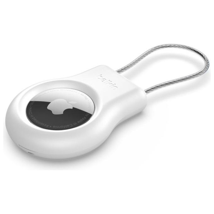 Belkin MSC009BTWH Secure Holder Wire Loop per Apple AirTag Bianco