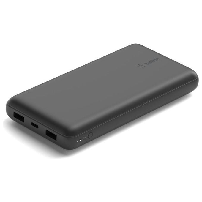 Belkin BPB012BTBK Power Bank 20000 mAh con 2 USB-A 1 USB-C 15 W colore Nero