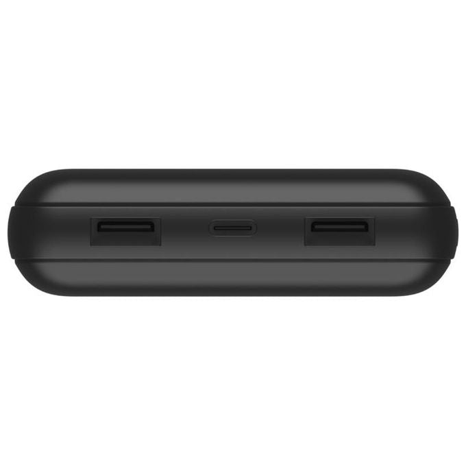 Belkin BPB012BTBK Power Bank 20000 mAh con 2 USB-A 1 USB-C 15 W colore Nero