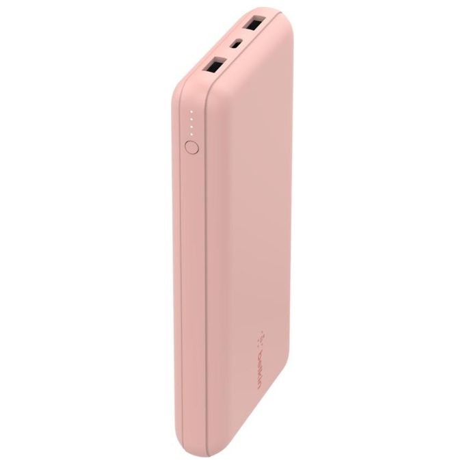 Belkin BPB012BTRG Powerbank 20000 mAh 15 W 3 Porte USB (2 USB-A 1 USB-C) Cavo Incluso colore Rose Gold